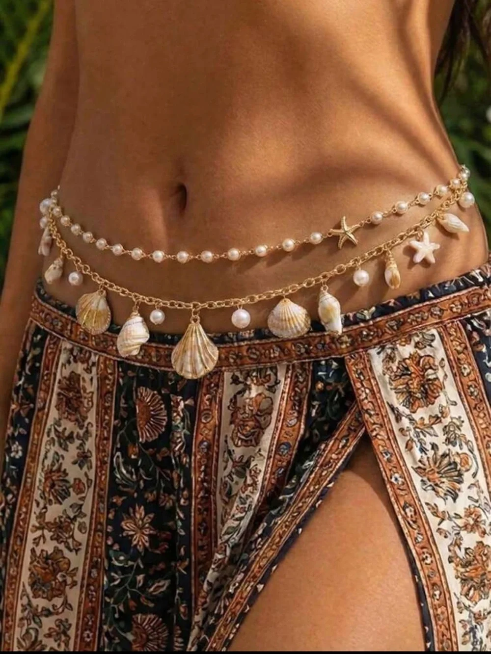 Ocean Destination 2 Piece Waist Chain Set NEW 🏷️